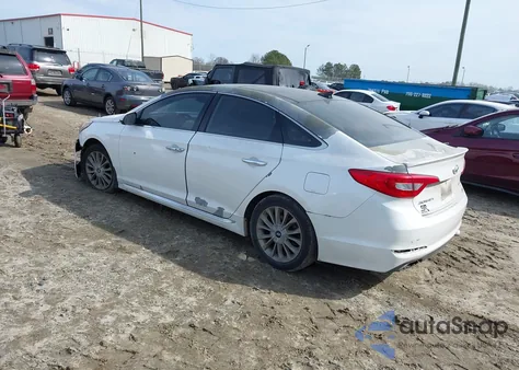 2015 Hyundai Sonata Limited z USA, uszkodzony, nr VIN 5NPE34AF4FH054615